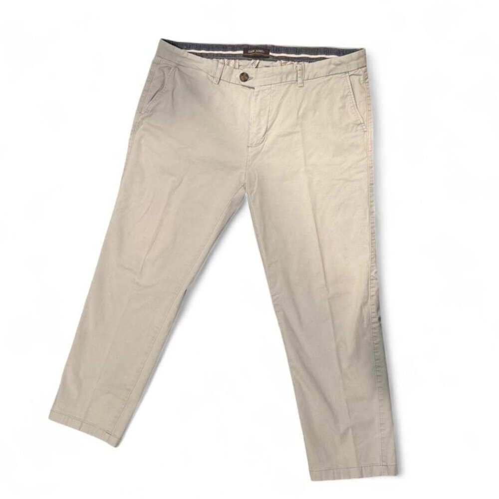 Dan John light blue chino trousers